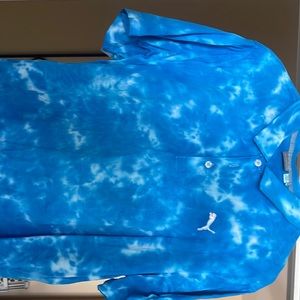 Puma tie died polo
